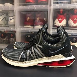 Nike Shox Gravity AR1999-006 Black White Red